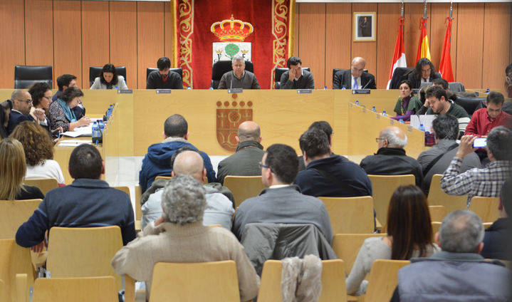 Imagen de la sesión plenaria donde se han aprobado los presupuestos y celebrada el miércoles 3 de febrero