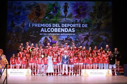 Alcobendas premia a más de 350 deportistas y 60 equipos en la primera gala de reconocimientos autonómicos