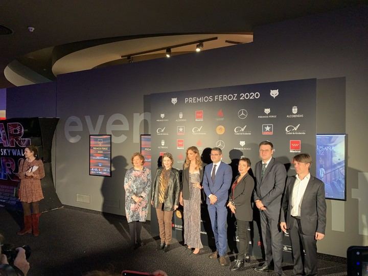 Alfombra roja en Alcobendas para la entrega de los VIII Premios Feroz