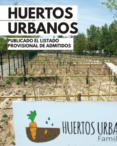 Sorteo de 276 huertos urbanos en Alcobendas