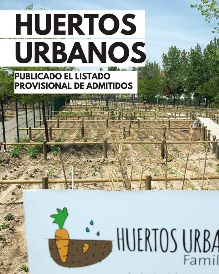 Sorteo de 276 huertos urbanos en Alcobendas