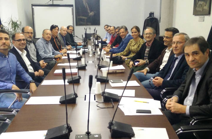 Imagen de los participantes en la última Asamblea General de la Red de Ciudades por la Bicicleta