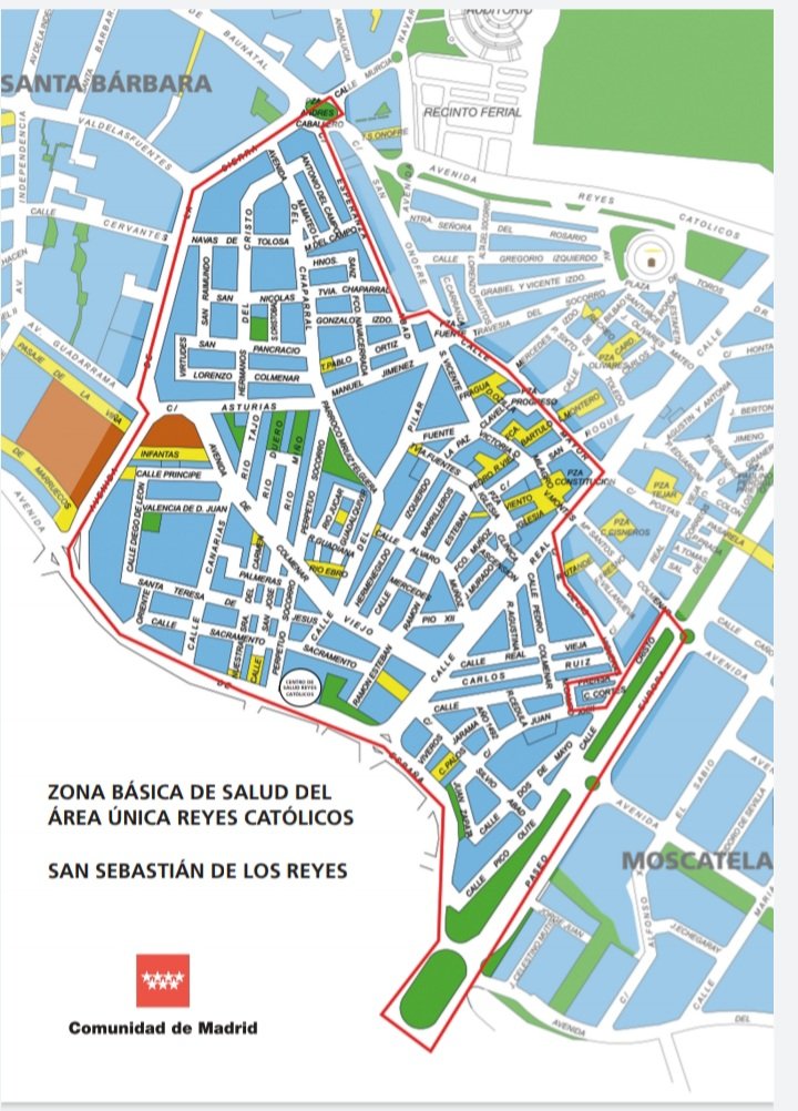 Restricciones de Movilidad en San Sebastián de los Reyes