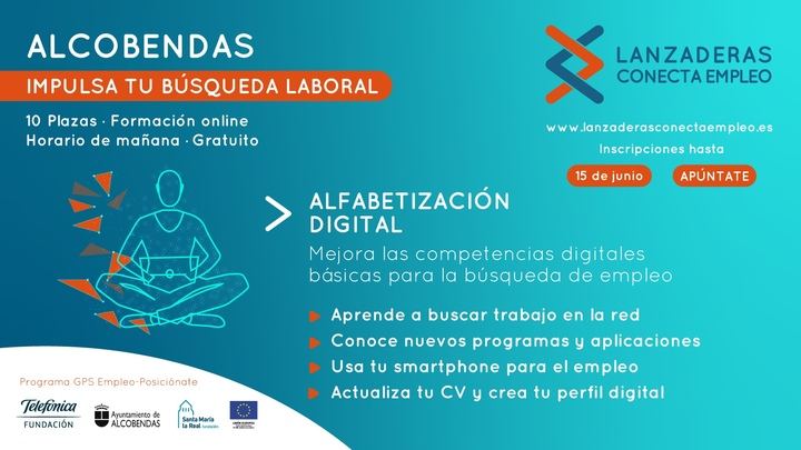 Alcobendas contará en junio con `alfabetización digital´, nuevo programa on - linea de orientación laboral