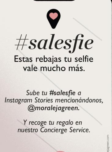 Hazte un selfie en Moraleja Green y consigue un regalo