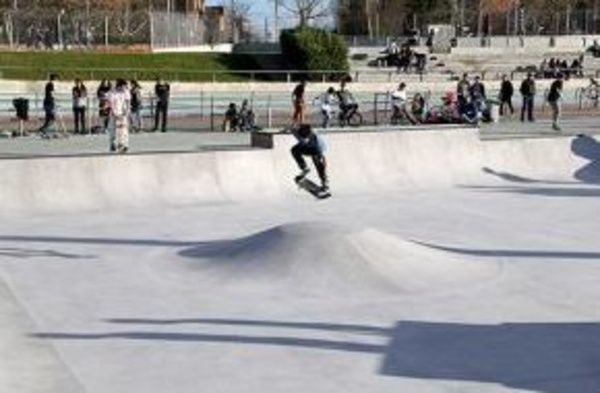 Fiesta del patín en el ‘skatepark’ de Alcobendas