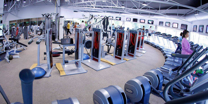 Imagen de la sala de musculación del gimnasio Zagros de La Moraleja