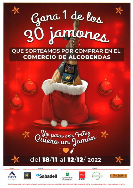 Campaña de comercio “Yo para ser feliz quiero un jamón”