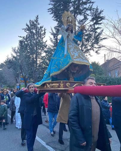 Un policía local pierde el control de su vehículo atropellando a varias personas en Alcobendas