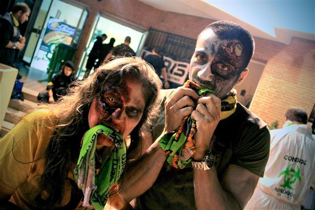 Los zombies 'invadiran' el parque de La Marina