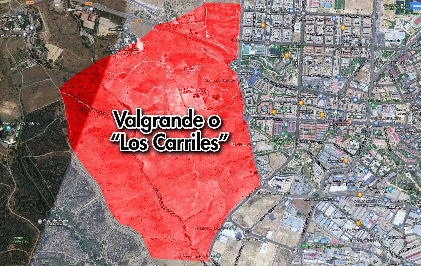 Valgrande o 'Los Carriles', un proyecto con una historia llena de dificultades y discusiones