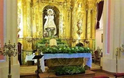 La Virgen de la Paz regresa a su ermita en el Soto de La Moraleja