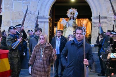 Los vecinos de Alcobendas acompañaron a su patrona