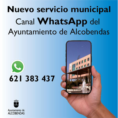 El Ayuntamiento de Alcobendas estrena un nuevo canal de WhatsApp 