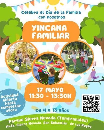 Sanse celebrará el Día de la Familia con una gran yincana gratuita en Tempranales